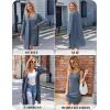 Ekouaer Women Casual(Dark Blue)