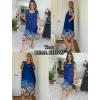Ekouaer Women’s House Dress with Pockets Moomoo Dresses Short Sleeve Mumu Nightgown Lounge Dress Button Down Sleepwear(Mandola)
