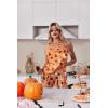 Ekouaer Silk Pajamas Set for Women Satin Backless Lingerie Pjs Cami Top and Shorts Nightwear(Pumpkin)