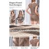 Ekouaer Rompers for Women Summer Casual Cap Sleeve Crewneck Short Pants Jumpsuit Beach Vacation Outfit with Pockets S-XXL(Brown)