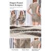 Ekouaer Rompers for Women Summer Casual Cap Sleeve Crewneck Short Pants Jumpsuit Beach Vacation Outfit with Pockets S-XXL(Khaki)