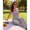Ekouaer Women’s Casual Loose Jumpsuits One Piece Sleeveless Overalls Printed Long Pant Romper Fashion Boho Jumper with Pocket(Floral Print 3)