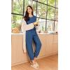 Ekouaer Lounge Sets for Women 2 Piece Jogger Pajama Long Sleeve Pants Loungewear Sweatsuits Casual Matching Outfits(Blue)