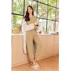 Ekouaer Lounge Sets for Women 2 Piece Jogger Pajama Long Sleeve Pants Loungewear Sweatsuits Casual Matching Outfits(Khaki)