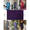 Ekouaer Pajamas for Women Set Soft 2 Piece Pjs Long Sleeve Sleep Set Loungewear With Pocket(Dark Grey)