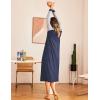 Ekouaer Nightgown Long Sleeve for Women Sleepwear V Neck Loungewear Button Full Length Nightshirt(A-light Grey)