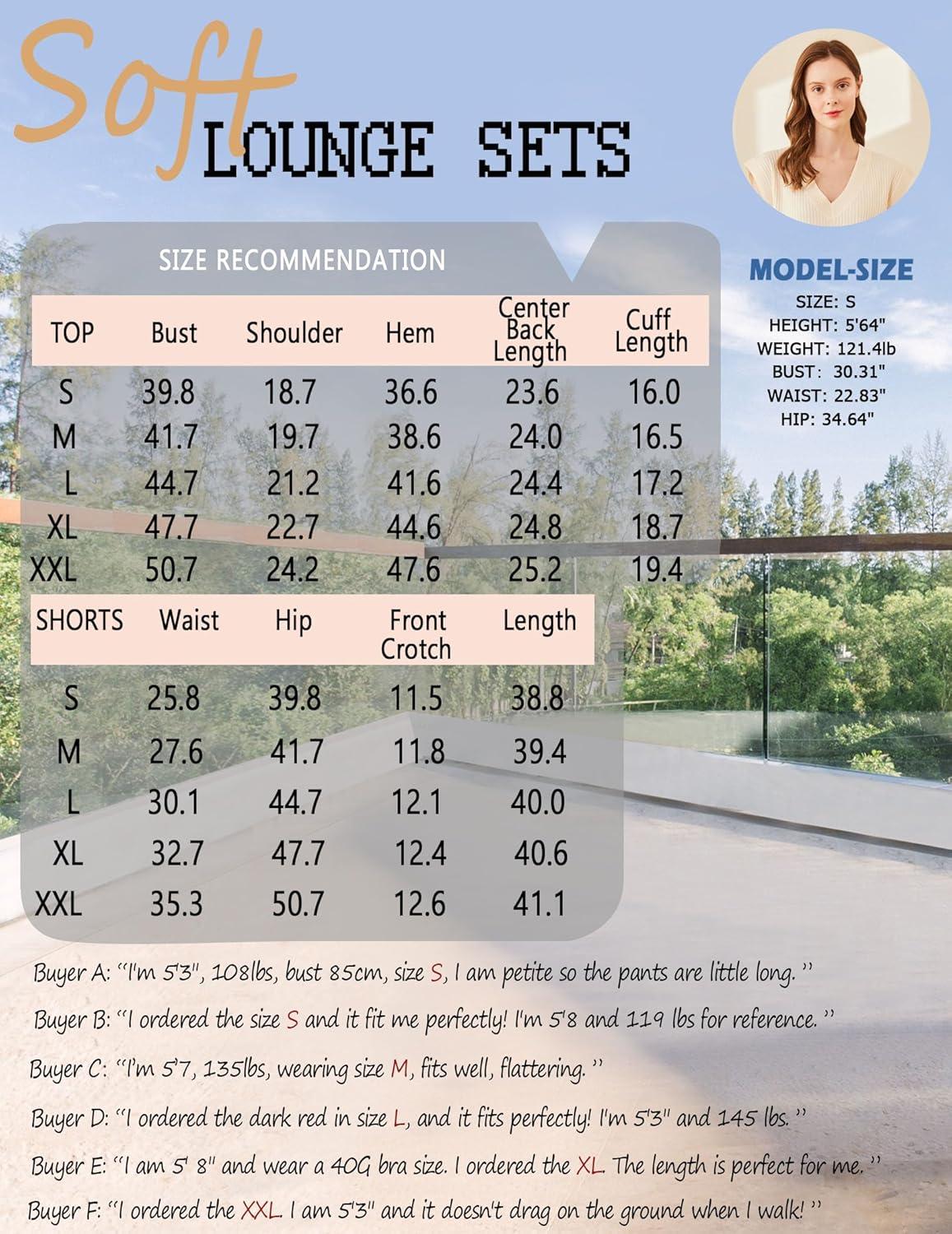 imageEkouaer Lounge Sets for Women 2 Piece Outfits Knit Sweater Vest Lounge Pants Casual Matching Loungewear SetBeige