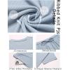 Ekouaer Pajamas Set 2 Piece Ribbed Knit Pjs Short Sleeve Tops and Shorts Sleepwear Summer Pajama Soft Lounge Sets S-XXL(Light Pink)