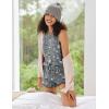 Ekouaer Women Lightweight Summer Pajama Soft Pj Set Sleepwear Tank Top Shorts with Pocket Loungewear Set S-XXL(02 Star Moon Cup)