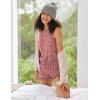 Ekouaer Women Lightweight Summer Pajama Soft Pj Set Sleepwear Tank Top Shorts with Pocket Loungewear Set S-XXL(Leopard Starry)
