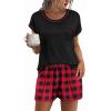 Plaid Red and Black