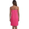 Ekouaer Waffle Robes For Women Bath Wraps Lightweight Knee Length Soft Shower Robe with Pocket S-L(Hot Pink)
