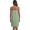Ekouaer Waffle Robes For Women Bath Wraps Lightweight Knee Length Soft Shower Robe with Pocket S-L(Mint Green)