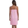 Ekouaer Waffle Robes For Women Bath Wraps Lightweight Knee Length Soft Shower Robe with Pocket S-L(Pink)