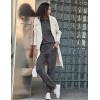 Ekouaer Womens Pajamas Set Long Sleeve Loungewear Soft Lounge Set Joggers with Pockets(Dark Grey)
