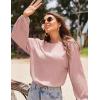 Ekouaer 2 Piece Pjs Set for Women One Shoulder Top and Shorts with Pockets Soft Outfits Set Pink