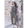 Ekouaer Viscose from Bamboo Women’s Pajama Sets Super Soft Short Sleeve Button Top and Pants Pj Sleepwear Sets S-XXL(Grey)