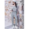 Ekouaer Viscose from Bamboo Women’s Pajama Sets Super Soft Short Sleeve Button Top and Pants Pj Sleepwear Sets S-XXL(Grey Star)