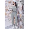 Ekouaer Viscose from Bamboo Women’s Pajama Sets Super Soft Short Sleeve Button Top and Pants Pj Sleepwear Sets S-XXL(Light Grey)
