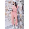 Ekouaer Viscose from Bamboo Women’s Pajama Sets Super Soft Short Sleeve Button Top and Pants Pj Sleepwear Sets S-XXL(Light Pink)