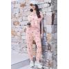 Ekouaer Viscose from Bamboo Women’s Pajama Sets Super Soft Short Sleeve Button Top and Pants Pj Sleepwear Sets S-XXL(Pink Bow)