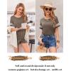 Ekouaer Womens Pajama Sets Short Sleeve Short Sets 2 Piece Sleepwear Soft Lounge Sets with Pocket,S-XXL(Brown)