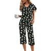 Floral Black Daisy