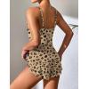 Ekouaer Women Pajamas Set Cami Shorts Set Soft V Neck Sleepwear Sleeveless Lingerie Pjs Set S-XXL(Teddy Bear Light Brown)