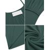 Ekouaer Women’s Nursing Nightgown Maternity Dress Breastfeeding Gown Full Slips Sleepwear(Dark Green)