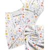 Ekouaer Women’s Nursing Nightgown Maternity Dress Breastfeeding Gown Full Slips Sleepwear(Green White Floral)