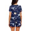 Ekouaer Womens Nursing Pajamas Maternity Breastfeeding Pjs Sleepwear Layer Soft Postpartum Lounge Set Pregnancy Clothes(Floral318)