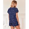 Ekouaer Women’s Pajamas Set Ruffle Sleeves Sleepwear V Neck Comfy 2 Piece Pjs Loungewear Set with Pockets S-XXL(Constellation)