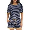 Black Blue Stripe