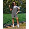 Ekouaer Rompers for Women Casual Loose Sleeveless Overalls Shorts Knit Jumpsuits 2026 Summer Vacation Beach Outfits(Dark Grey)