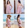 Ekouaer Rompers for Women Casual Loose Sleeveless Overalls Shorts Knit Jumpsuits 2026 Summer Vacation Beach Outfits(Purple)
