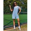 Ekouaer Rompers for Women Casual Loose Sleeveless Overalls Shorts Knit Jumpsuits 2026 Summer Vacation Beach Outfits(Sky Blue)