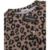 Ekouaer 2 Pack Womens Pajama Sets Short Sleeve Sleepwear Top with Shorts Pjs Soft Comfy Loungewear S-XXL(Gray Leopard/Brown Leopard)
