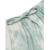 Ekouaer 2 Pack Womens Pajama Sets Short Sleeve Sleepwear Top with Shorts Pjs Soft Comfy Loungewear S-XXL(Tie Dye Light Green/Green)