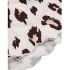 Ekouaer 2 Pack Womens Pajama Sets Short Sleeve Sleepwear Top with Shorts Pjs Soft Comfy Loungewear S-XXL(White Leopard/Gray)
