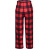 Ekouaer Boys Sleepwear Pant Long Pajamas Pants Plaid Pj Pant Elastic Waist Bottoms(A-a-yarn Dyed Lattice4-black)