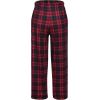 Ekouaer Boys Sleepwear Pant Long Pajamas Pants Plaid Pj Pant Elastic Waist Bottoms(Yarn Dyed Lattice6)