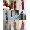 Ekouaer Pajama Sets for Women 2 Piece Lounge Set Short Sleeve Tops and Long Pants Soft Comfy Pjs Sleepwear Outfits S-XXL(Leopard)
