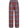 Ekouaer Boys Sleepwear Pant Long Pajamas Pants Plaid Pj Pant Elastic Waist Bottoms(Pattern 140)