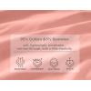 Ekouaer Nightgown for Women Cotton Long Night Gown Short Sleeve Nightdress with Pockets Button Sleepshirt Soft Sleepwear(Light Pink)