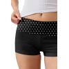 Ekouaer Womens Fold Over Shorts Sexy Low Waist Lounge Shorts Y2K Pajama Micro Bottoms Summer Foldover Sleep Shorts(Polka Dots)