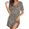 Brown Leopard Print