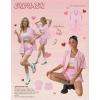 Ekouaer Two Piece Sets for Women Summer Y2K Shirt and Shorts Beach Vacation Cruise Outfits Travel Sweatsuits Lounge Set(Pink White Plaid)