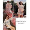Ekouaer Womens Swimsuit Cover Ups Crochet Swim Coverup Knit Bathing Suit Knit Beach Vacation Outfits Swimwear(Beige)