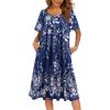 Blue Ethnic Style