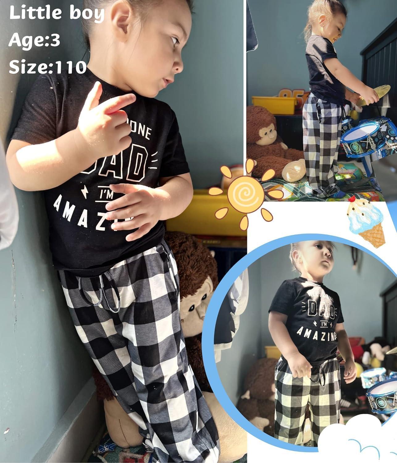 imageEkouaer Boys Pajama Pants 3 Pack Sleep Kids Pajama BottomsPattern 13